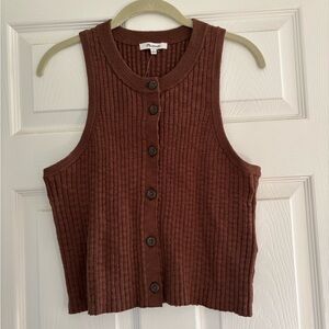Madewell Sweater Tank - Size L